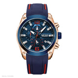 Chronograph Analog Luminous Quartz Watch with Date