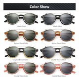 Classic Retro Rivet Polarized Sunglasses