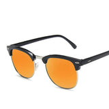 Polarized Sunglasses for Men and Women Semi Rimless Brand Designer Eye Sun Glasses Classic Style UV400 Protection