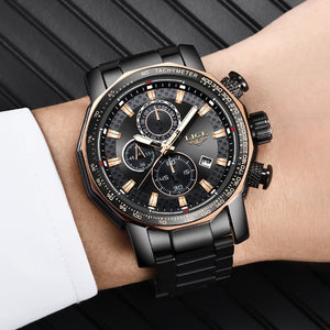 Classy Big Dial Waterproof Watch