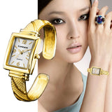 Stylish Luxury Rectangle Quartz Watch